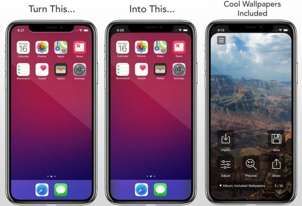 remove-notch-from iphone-X